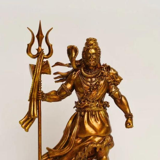 Shiva Statue Car Dashboard Idol